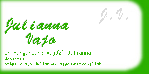 julianna vajo business card